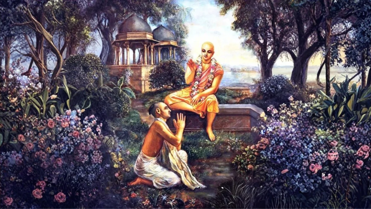 Instructing Rupa Goswami