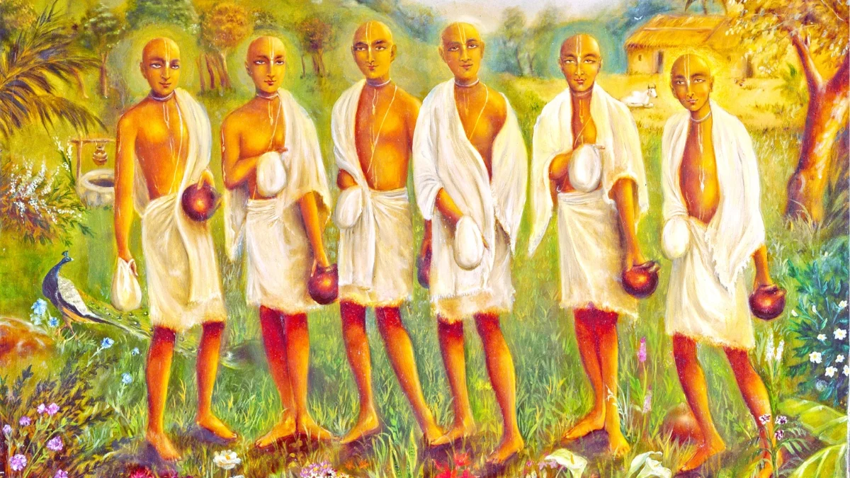 Establishing the Six Goswamis of Vrindavan